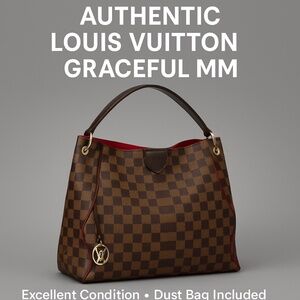 Authentic Louis Vuitton Graceful MM 🤎